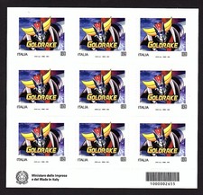 Italia 2025 : Goldrake - foglietto nuovo non linguellato - sped. racc. gratuita