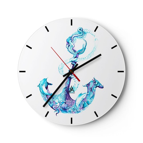 Orologio parete vetro - orologio,