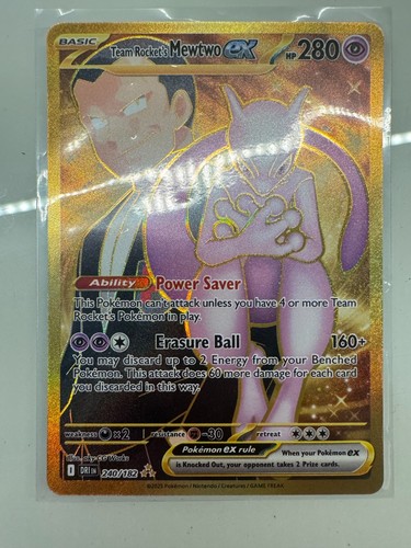 Team rocket basic mewtwo - team, rocket's
