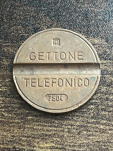 Telefono gettone telefonico - gettone,