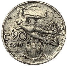 20 CENTESIMI 1919 - LIBERTÀ