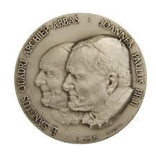 Medaglia Giovanni Paolo II in ARGENTO 800 Visita a Modena 1988 Commemorativa