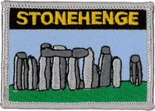 Stonehenge Embroidered Patch