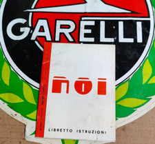 LIBRETTO ISTRUZIONI GARELLI