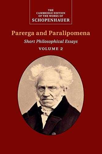 Schopenhauer parerga - schopenhauer:,