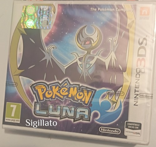 Pokemon luna nintendo 3ds - pokemon,