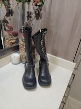 Stivali al ginocchio Miu Miu