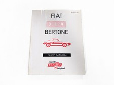 Fiat X1/9 Bertone Shop Service
