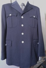 giacca uomo blu avio vigili del fuoco Germania tg. 52 adattata a uso civile