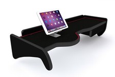 TAVOLO CRUSCOTTO LUNGO LEGNO NERO ROSSO MAN TGA CABINA STRETTA TGL M L LX XL XLX