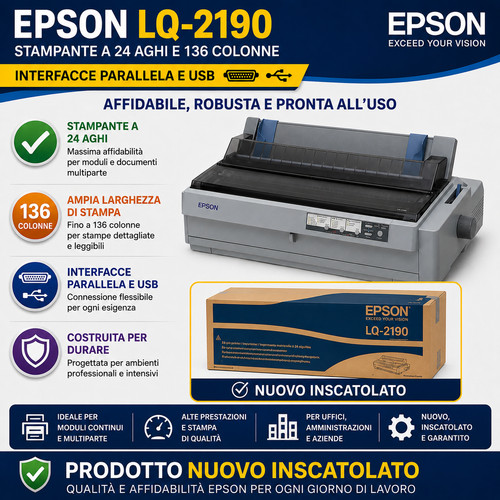 Epson 2190 stampante - lq-2190, |