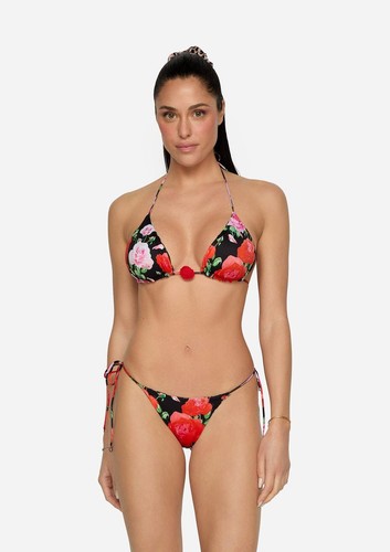 Bikini triangolo double face