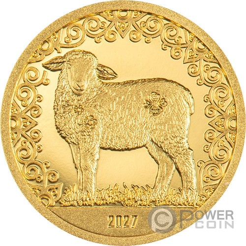 Fluffy sheep lunar year - sheep,