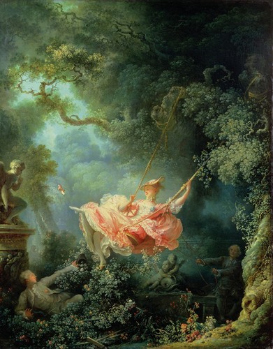 Altalena di jean honore - l'altalena,
