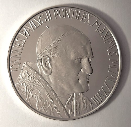 Moneta fondo specchio argento