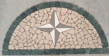 Mezzaluna rosone mosaico - rosone,