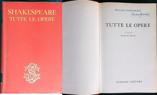 Tutte opere shakespeare - opere,