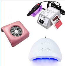 Bdit Accessori Kit Ricostruzione Unghie Professionale UV Gel Lampada Unghie + As