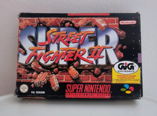 Super Nintendo SNES - SUPER STREET FIGHTER 2 PAL VERSION ESP GIG