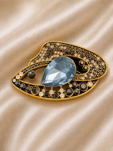 Spilla vintage tono oro