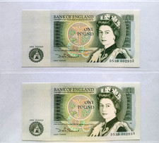 One  Pounds. 1984. England. Colections ELIZABETH II. Erore di conio!!!