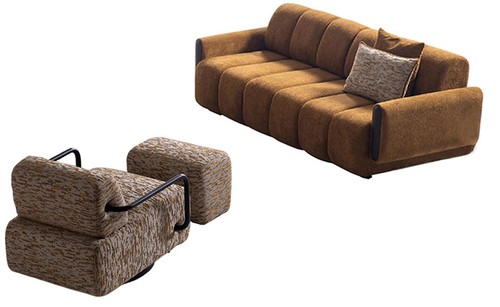 Divano salotto multicolore