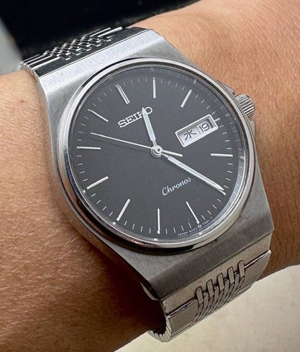 Seiko chronos silver - seiko,