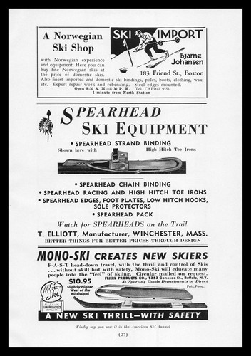 1938 mono ski - mono-ski, products