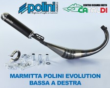 Marmitta Espansione Polini Evolution YAMAHA DT 50 / DT R SM MINARELLI AM6 bassa