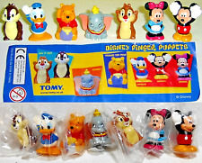 DISNEY TOMY DISNEY FINGER PUPPETS DITO BURATTINI 7 TO COLLECT CAKE TOPPER 