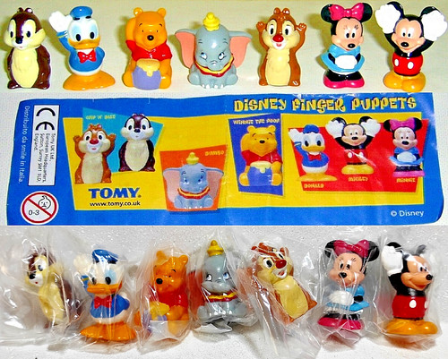 Disney tomy finger - disney,