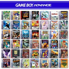 Gba game boy advance - gba, scelta