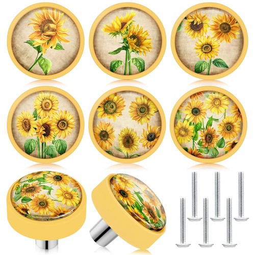 Pcs flower knobs - flower,