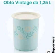 TUPPERWARE   OBLÒ NUOVO COLORE 1,25 litri
