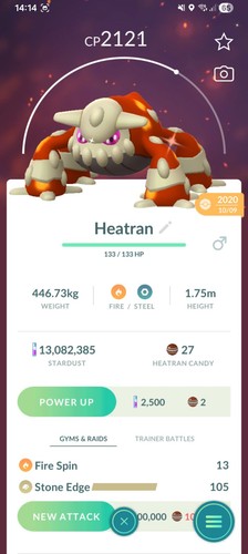 Pokemon shiny heatran - pokemon,
