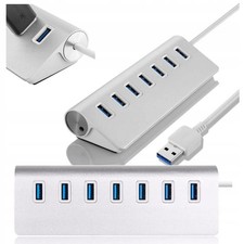 Hub USB 3.0 7 Porte Alluminio