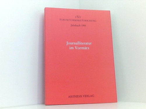 Jahrbuch forum vormärz - jahrbuch,
