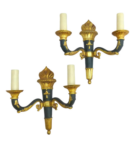 Antica coppia applique - coppia,