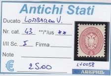 ANTICHI STATI - LOMBARDO