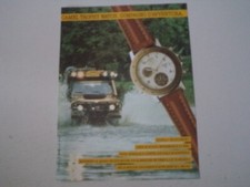 advertising Pubblicità 1990 CAMEL TROPHY WATCH MULTICHRONO