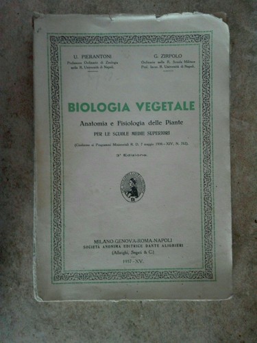 Biologia vegetale anatomia - vegetale,