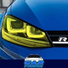 PELLICOLA ADESIVA FARI AUTO fendinebbia protettiva 30x100cm YELLOW GIALLA