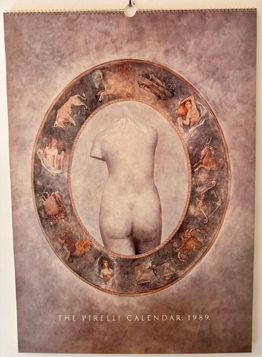 Calendario pirelli 1989 - calendario,