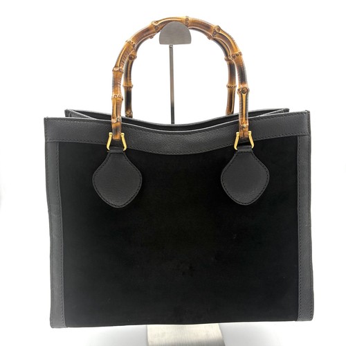 Gucci borsa tote - bambù, nera