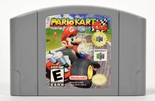 Nintendo n64 mario - mario, kart
