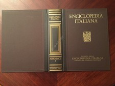 Treccani enciclopedia 1938 - ,