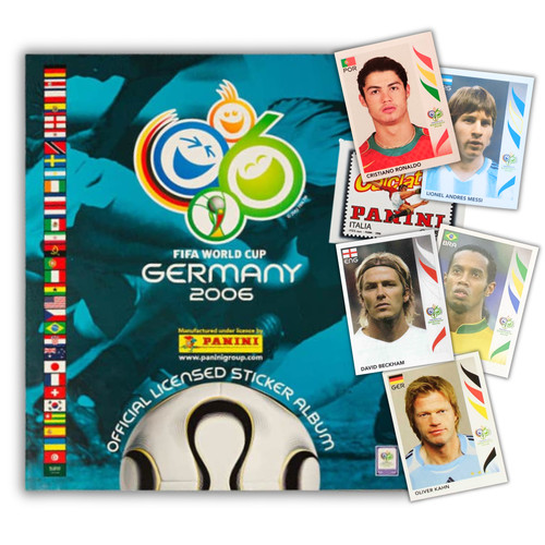 Panini sticker world - panini, 2006