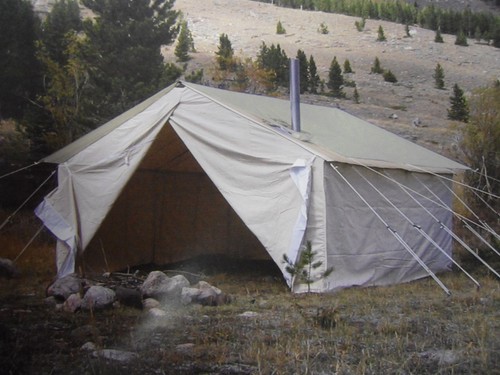 X12 big horn wall tent - horn,