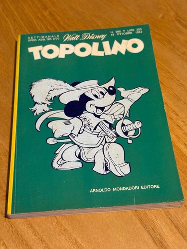 Topolino numero 985 mondadori - topolino,