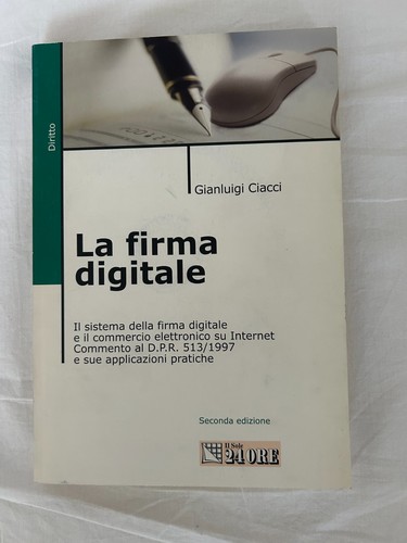 Libro firma digitale il - firma,